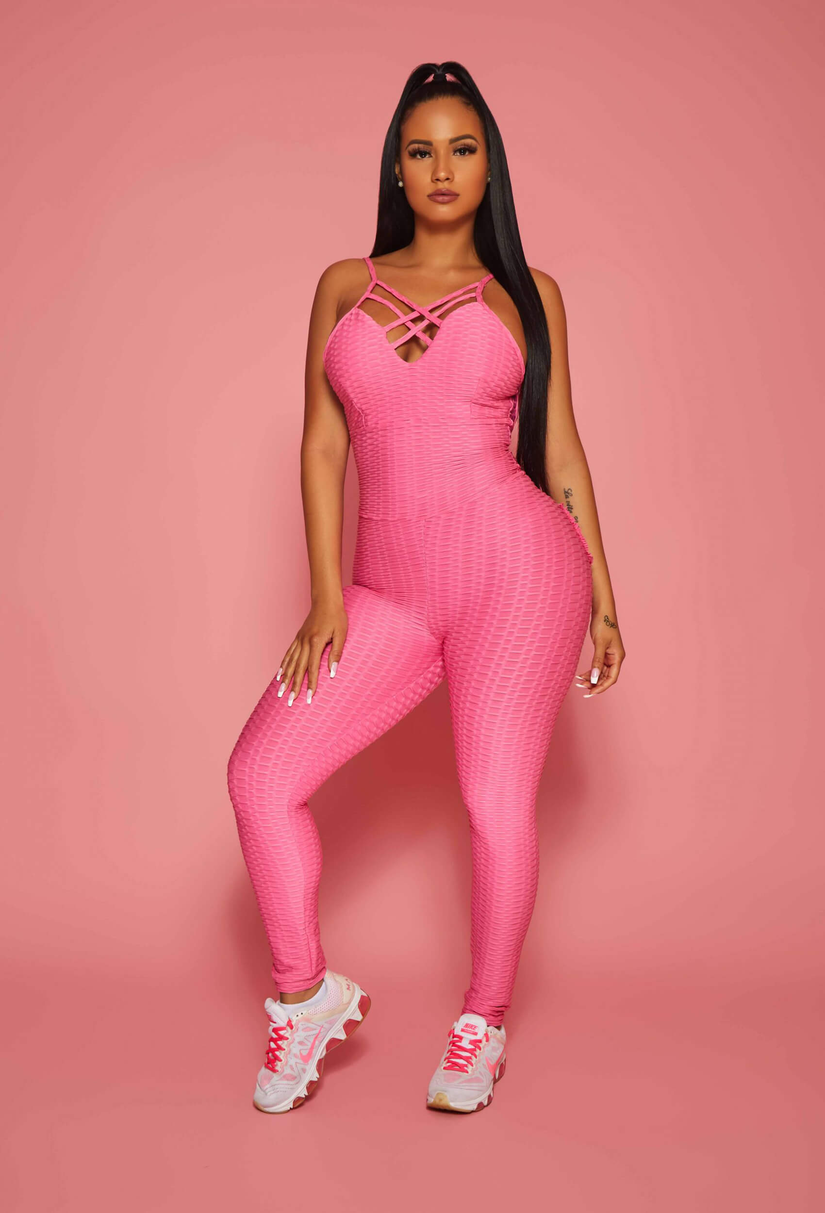 Bombshell Jumpsuits Pink